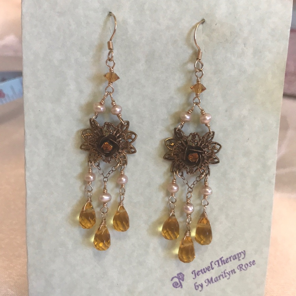 Artisan Chandelier Earrings